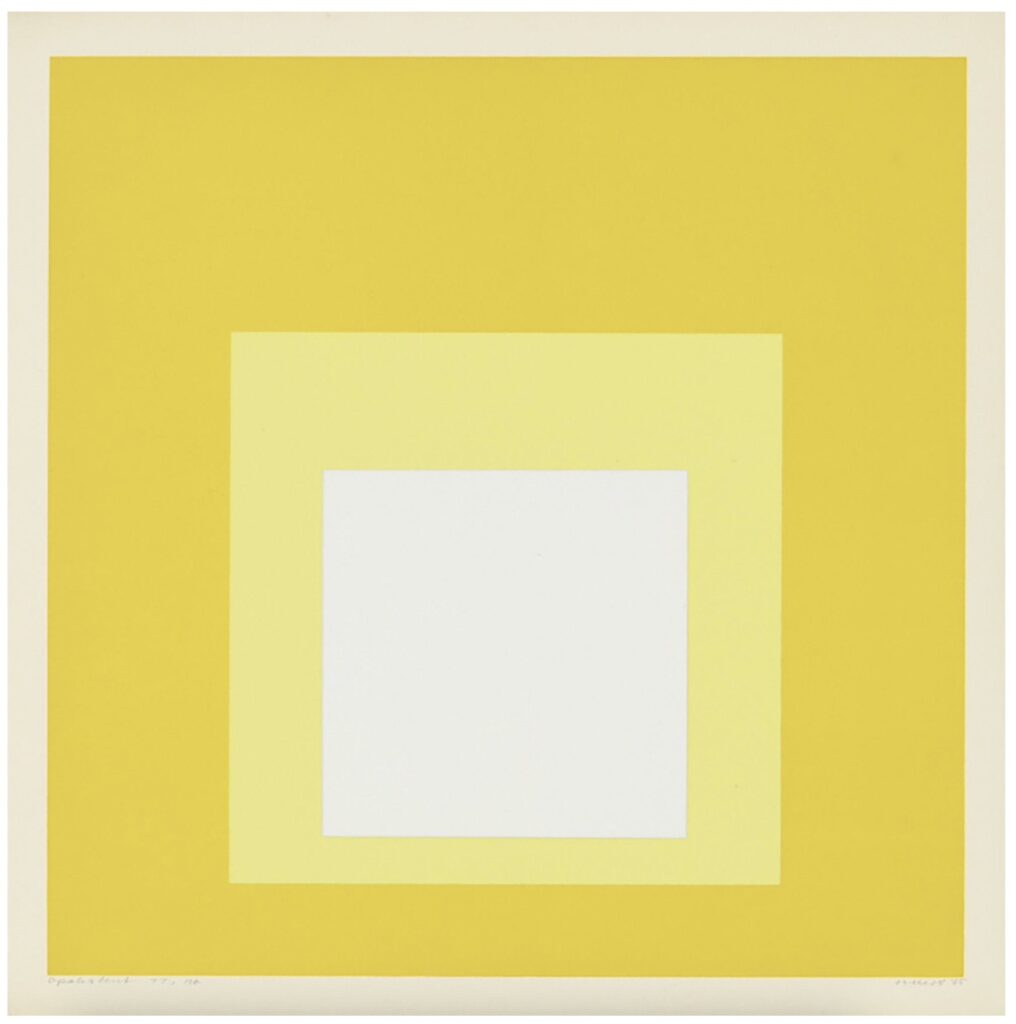 Opalescent (From Dei Oberflache), 1965, Josef Albers