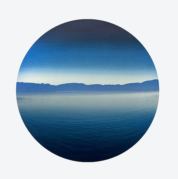 Blue Lake (Circle), Gary Lichtenstein