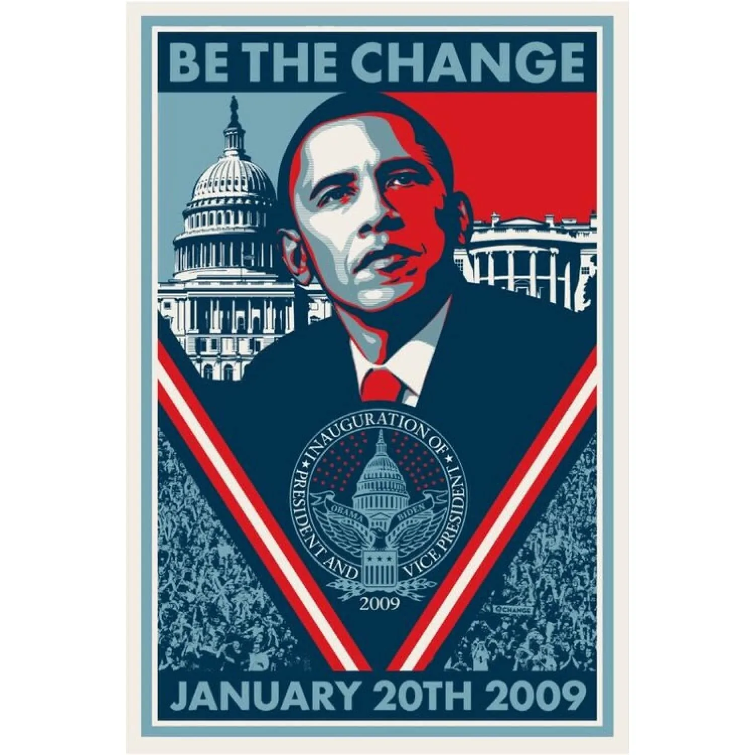 Be The Change by Shepard Fairey