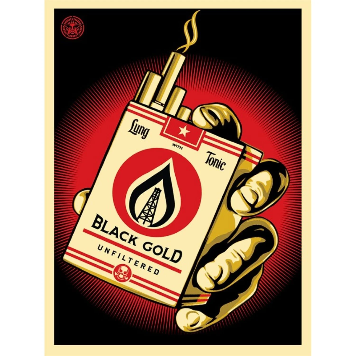 Black Gold by Shepard Fairey