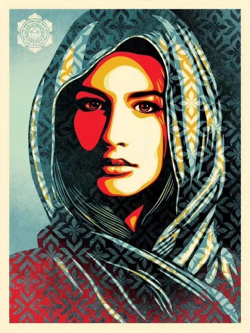 Universal Dignity by Shepard Fairey