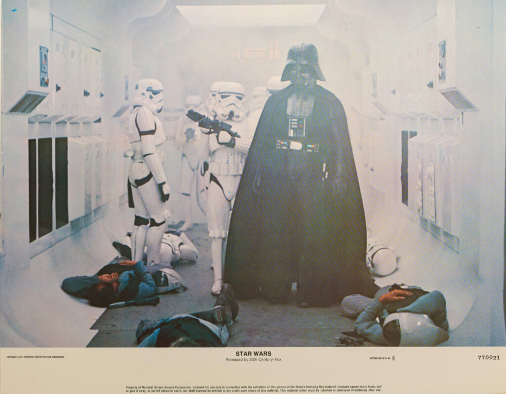 Star Wars 1977 Vintage Lobby Card #2, Cinema Lobby Cards