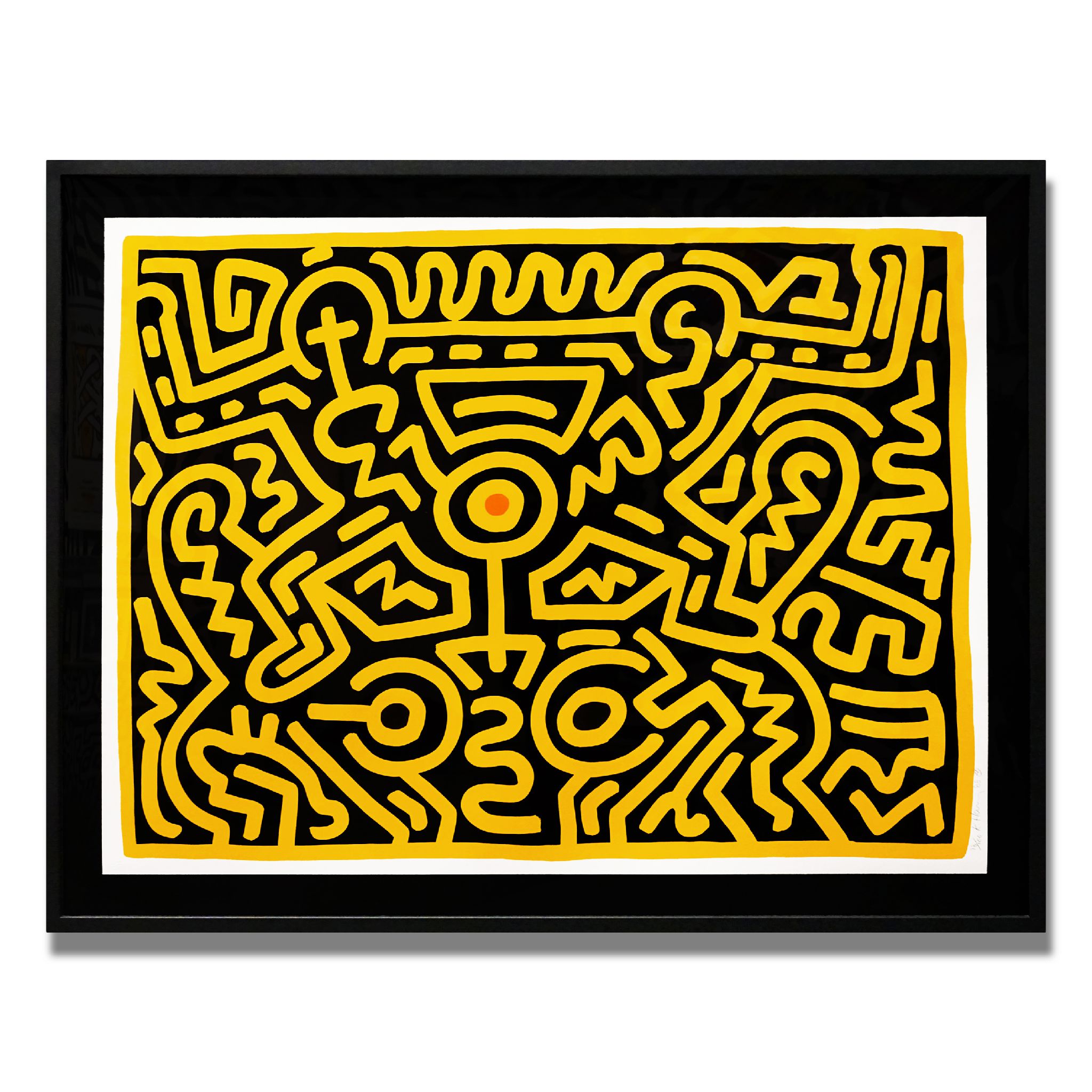 Growing 4 by Keith Haring