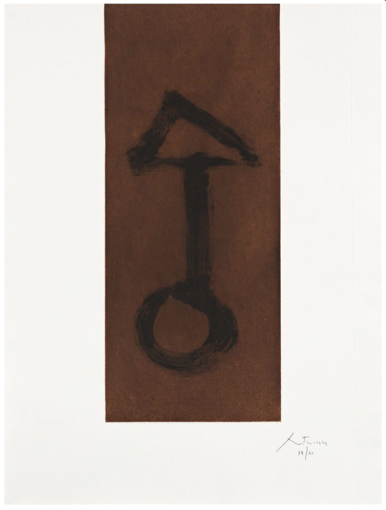 Primal Sign I, 1979, Robert Motherwell