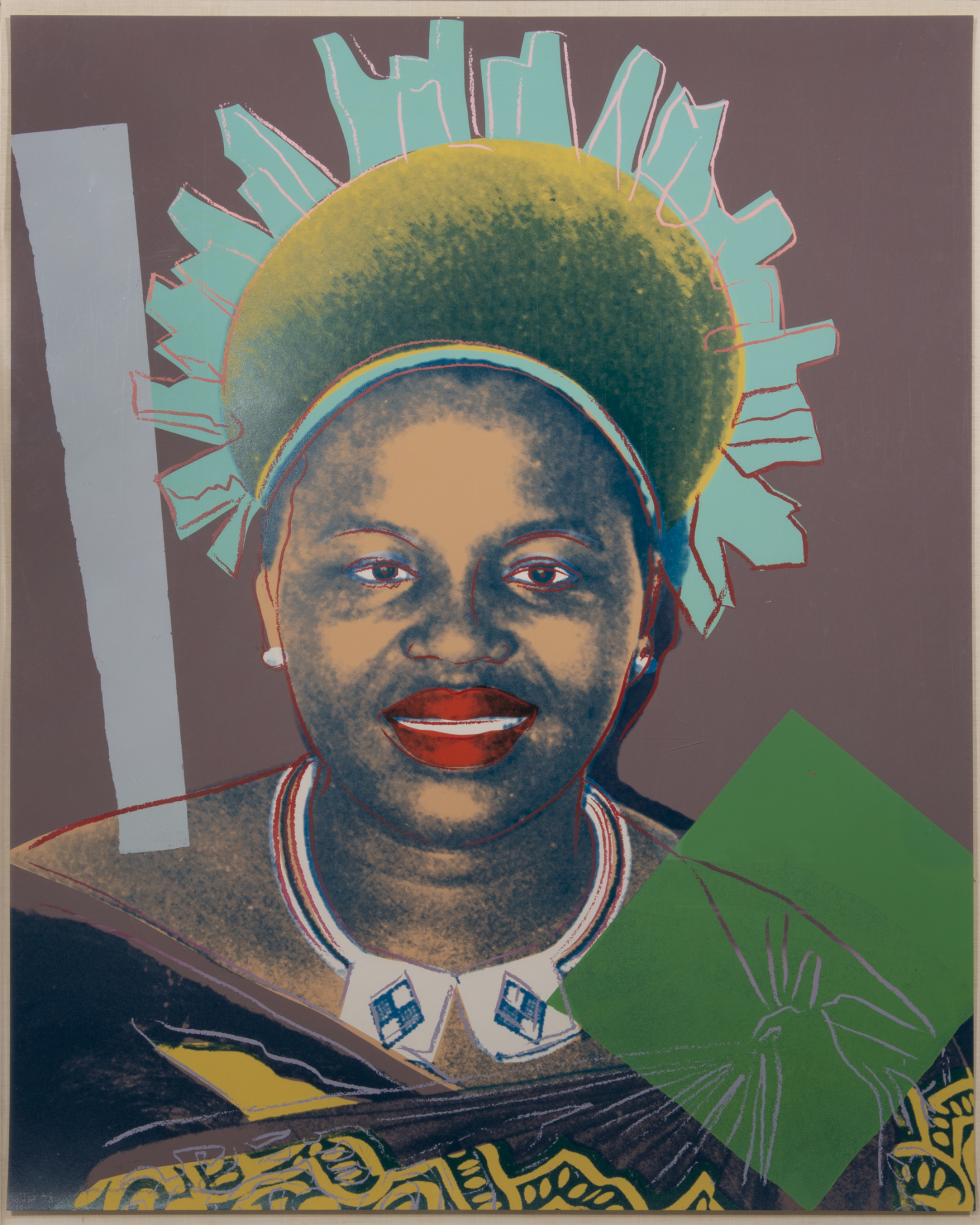 Queen Ntombi Twala from Reigning Queens by Andy Warhol