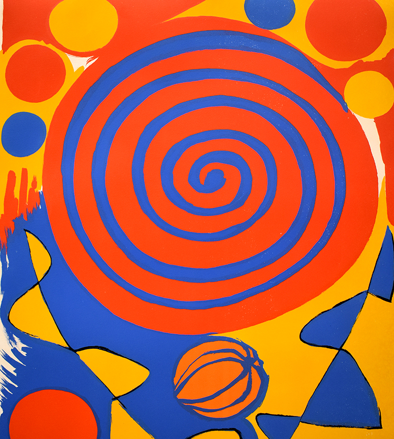 Untitled from Magic Wind, 1972, Alexander Calder, Gilden's Art Gallery