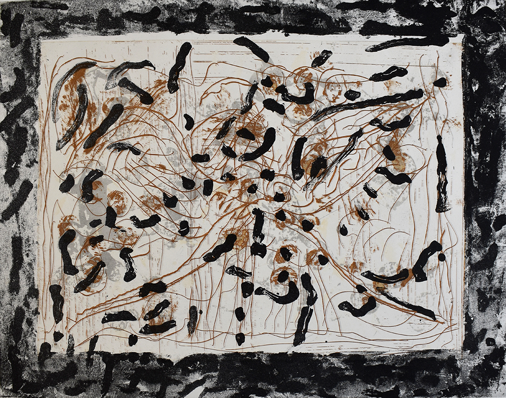 Composition 1, from: Marrying Flies | Les mouches à marier by Jean-Paul Riopelle