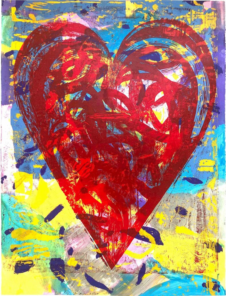 My Childhood Painter, 2020, Jim Dine, Jonathan Novak Contemporary Art