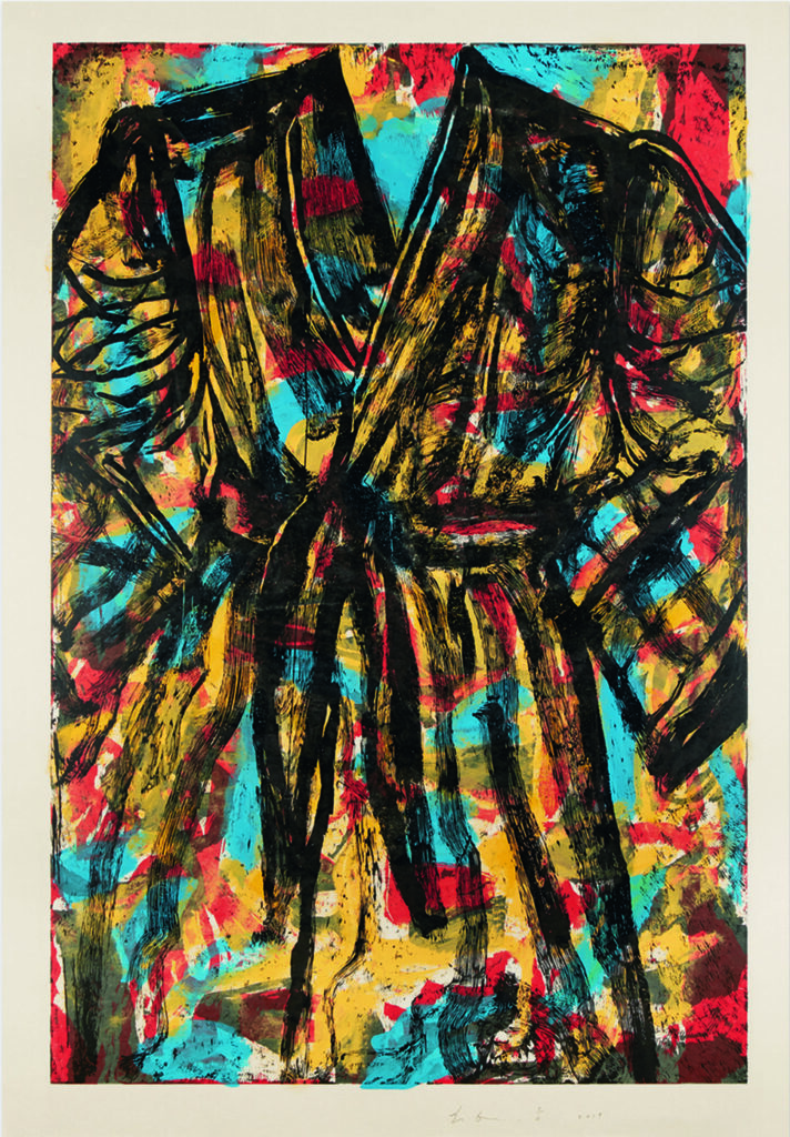 Madness and Blue, 2019, Jim Dine, Jonathan Novak Contemporary Art