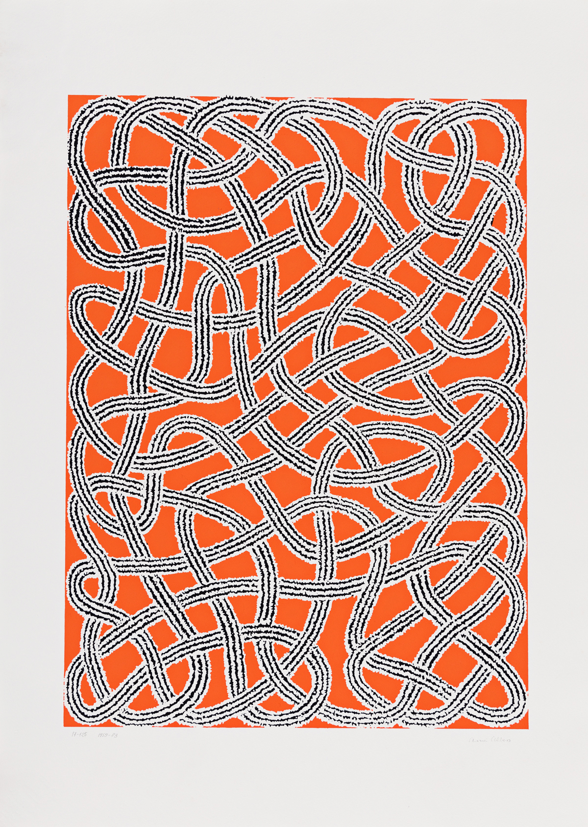 Untitled 2 of 9 (from Connections 1925-1983) by Anni Albers