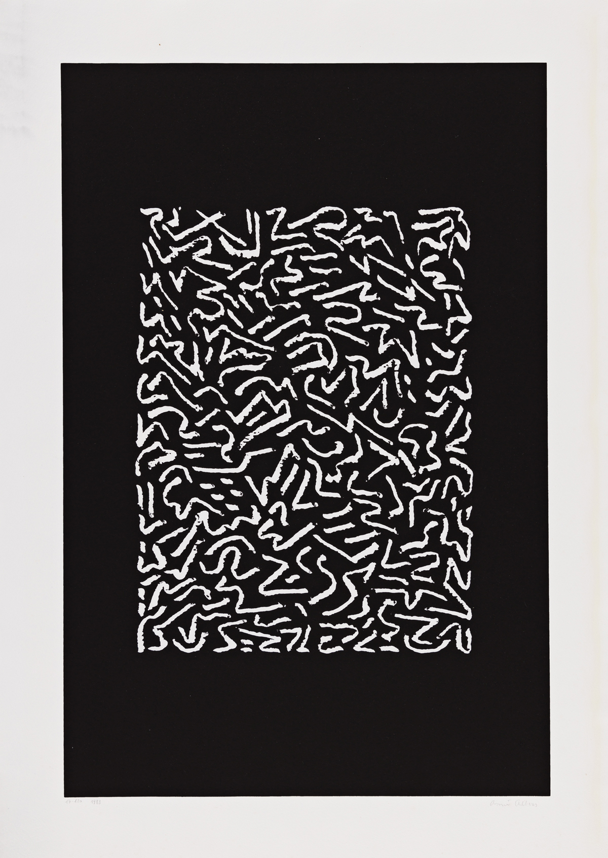 Untitled 8 of 9 (from Connections 1925-1983) by Anni Albers