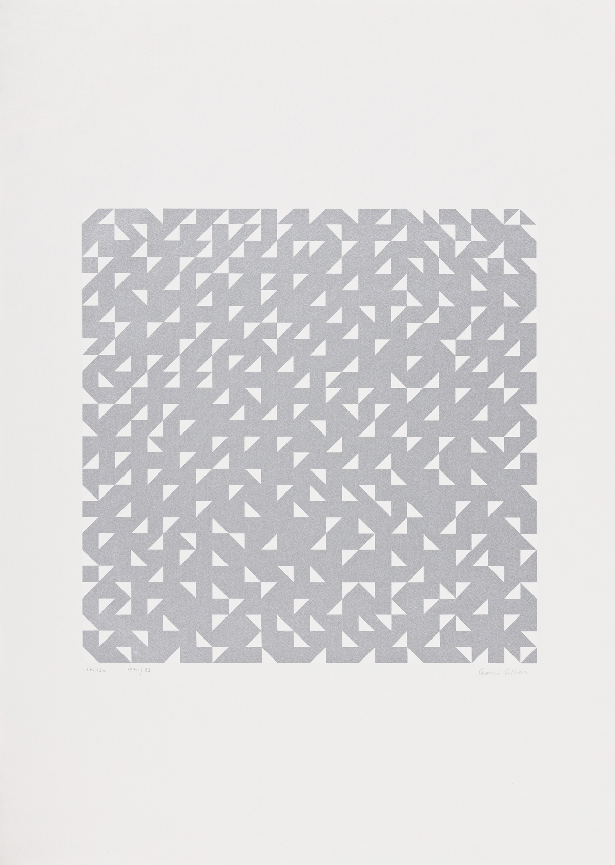 Untitled 9 of 9 (from Connections 1925-1983) by Anni Albers