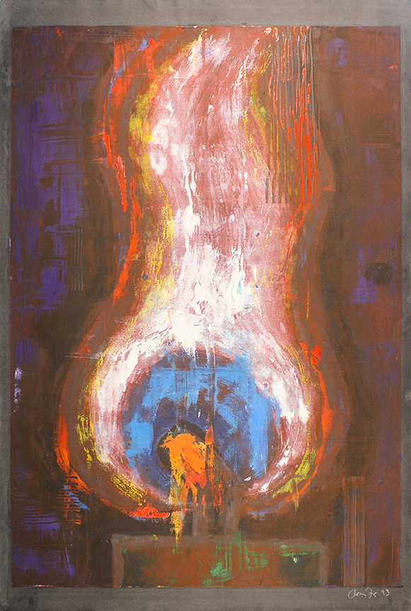 Candle Flame, 1993, Aaron Fink