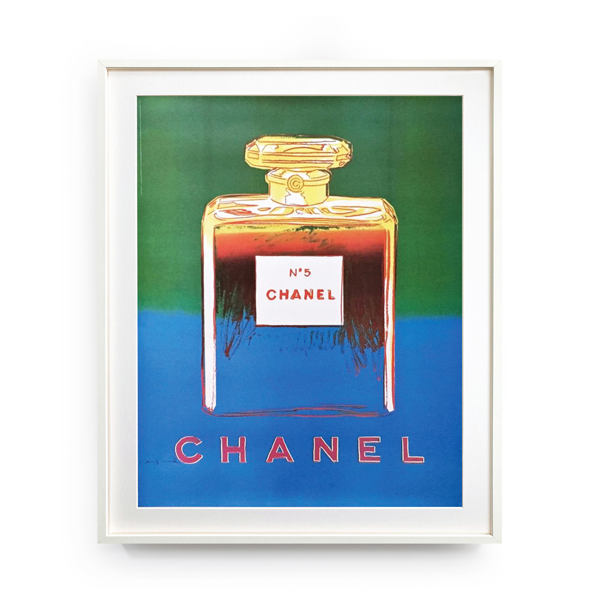 Chanel – Green and Blue by Andy Warhol (after)