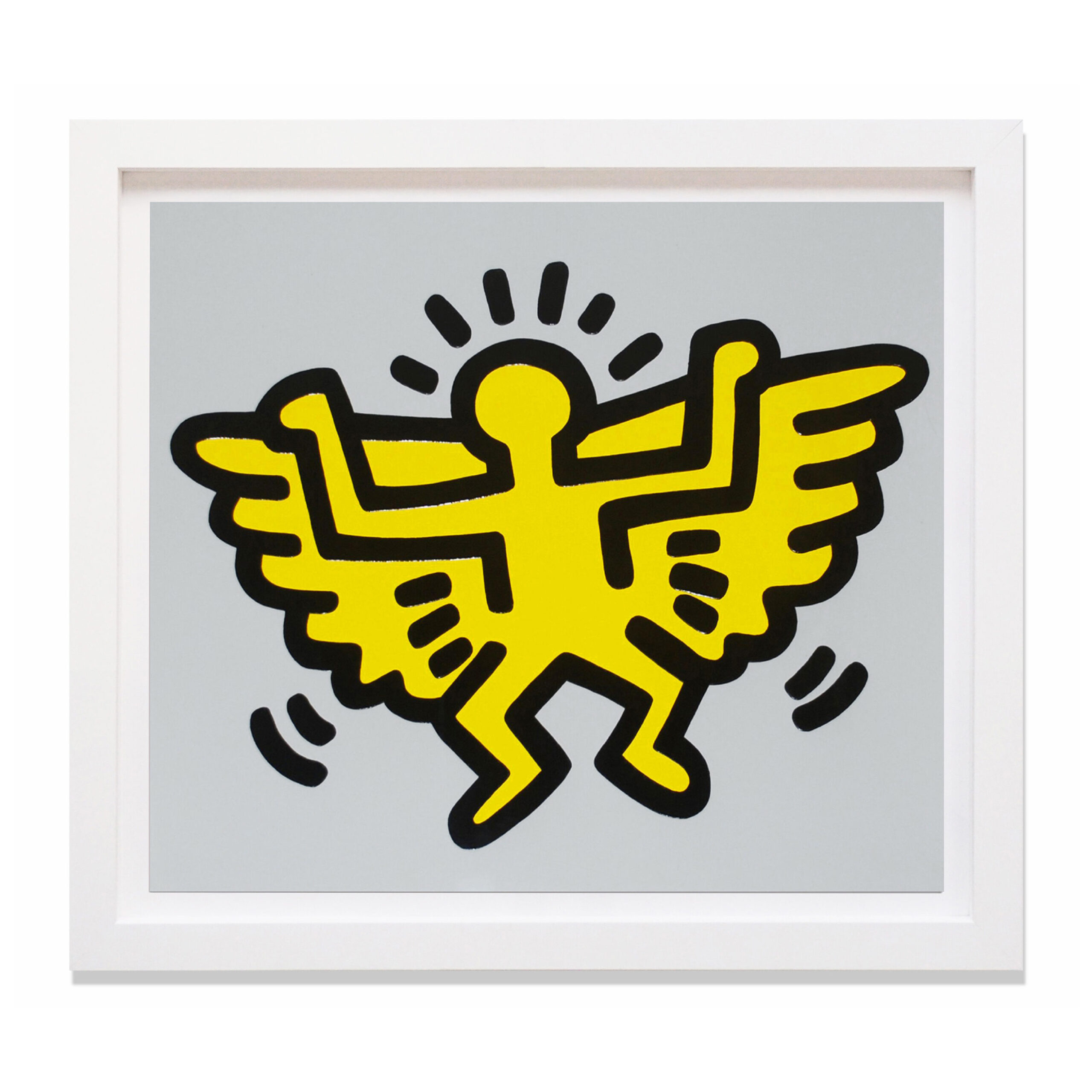 Icons (C) – Winged Angel by Keith Haring