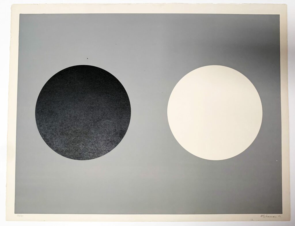 Two Circles, 1961, Alexander Liberman, iMuseum Vegas