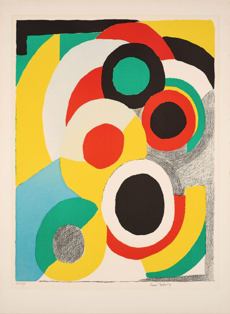 Ballons Jaunes, 1970, Sonia Delaunay, Michael Lisi Contemporary Art