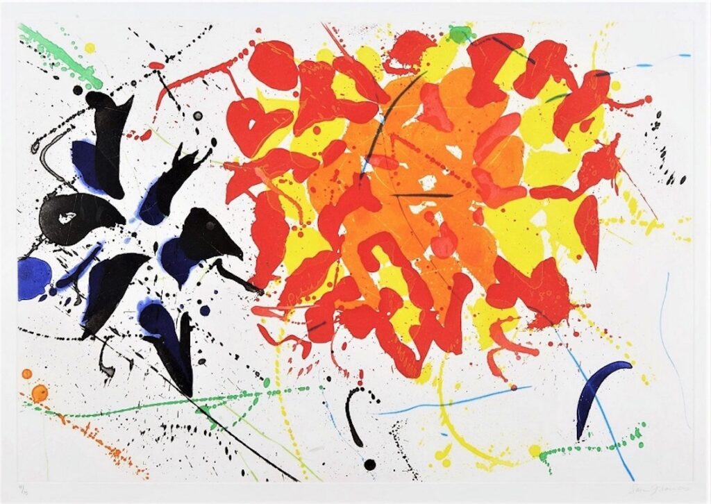 Untitled, 1992, Sam Francis