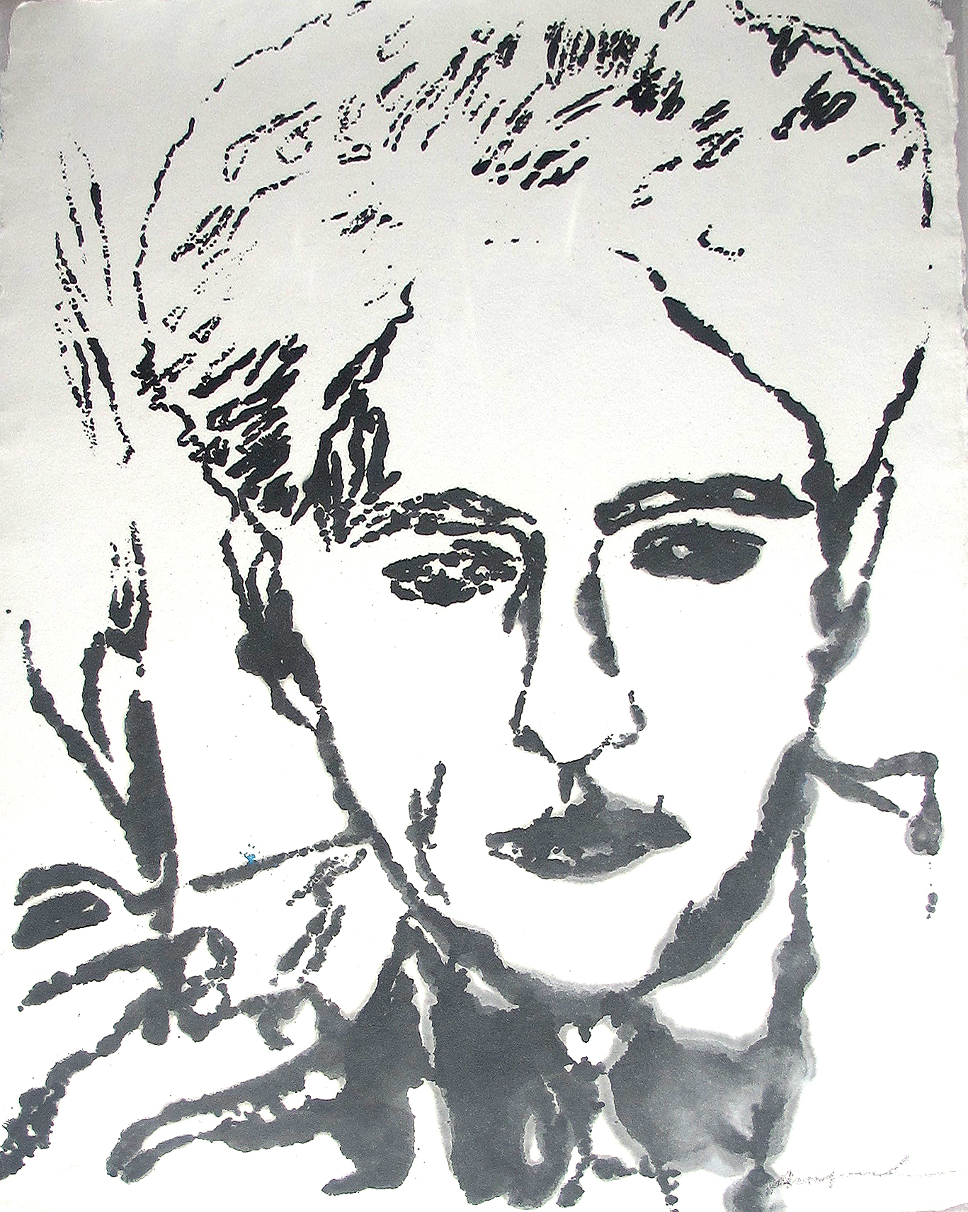 Jean Cocteau by Andy Warhol