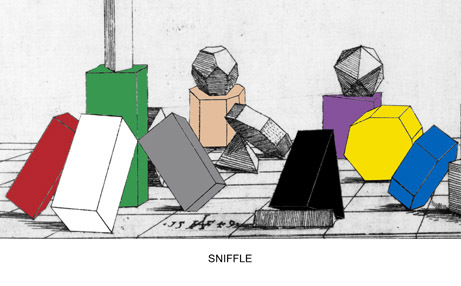 Engravings With Sounds: Sniffle by John Baldessari