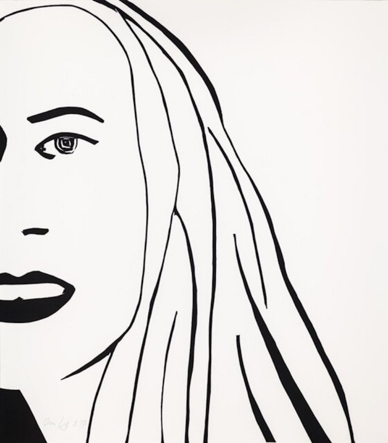 Ariel 3, 2021, Alex Katz, Maune Contemporary