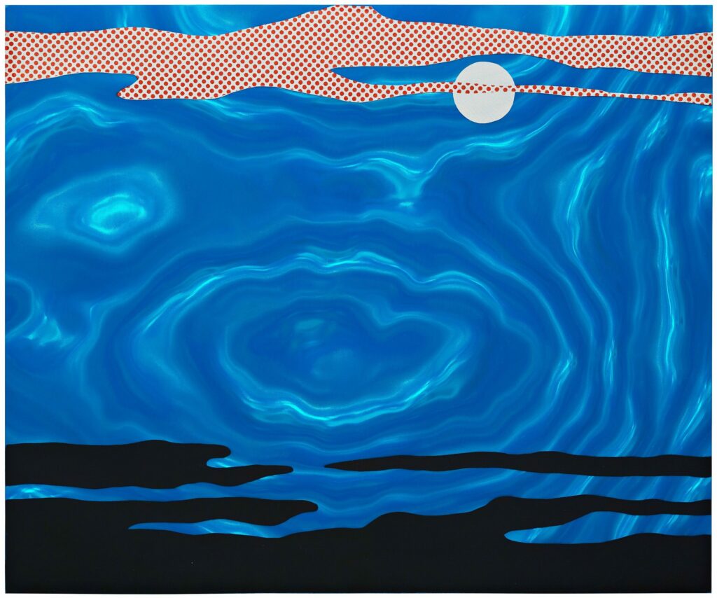 Moonscape, 1965, Roy Lichtenstein, Michael Lisi Contemporary Art