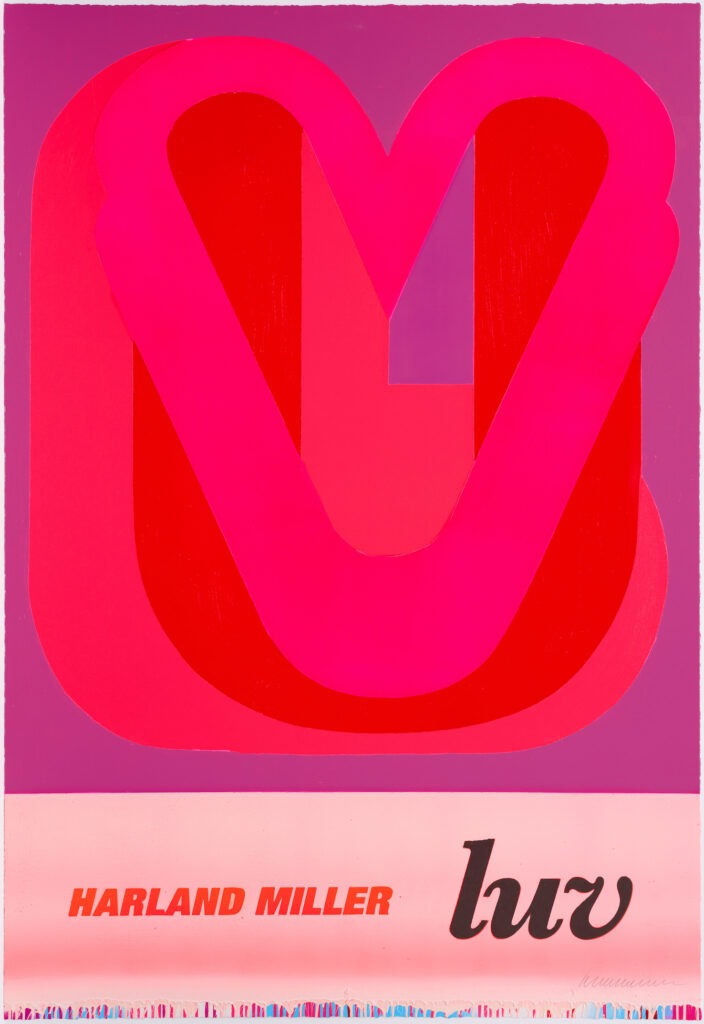 Luv (XXL), 2023, Harland Miller, Manifold Editions