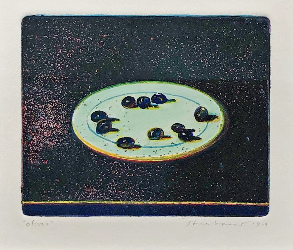 Olives, 1964, Wayne Thiebaud, Jonathan Novak Contemporary Art