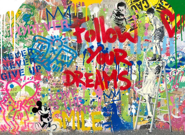 Helping Hand, 2020, Mr. Brainwash