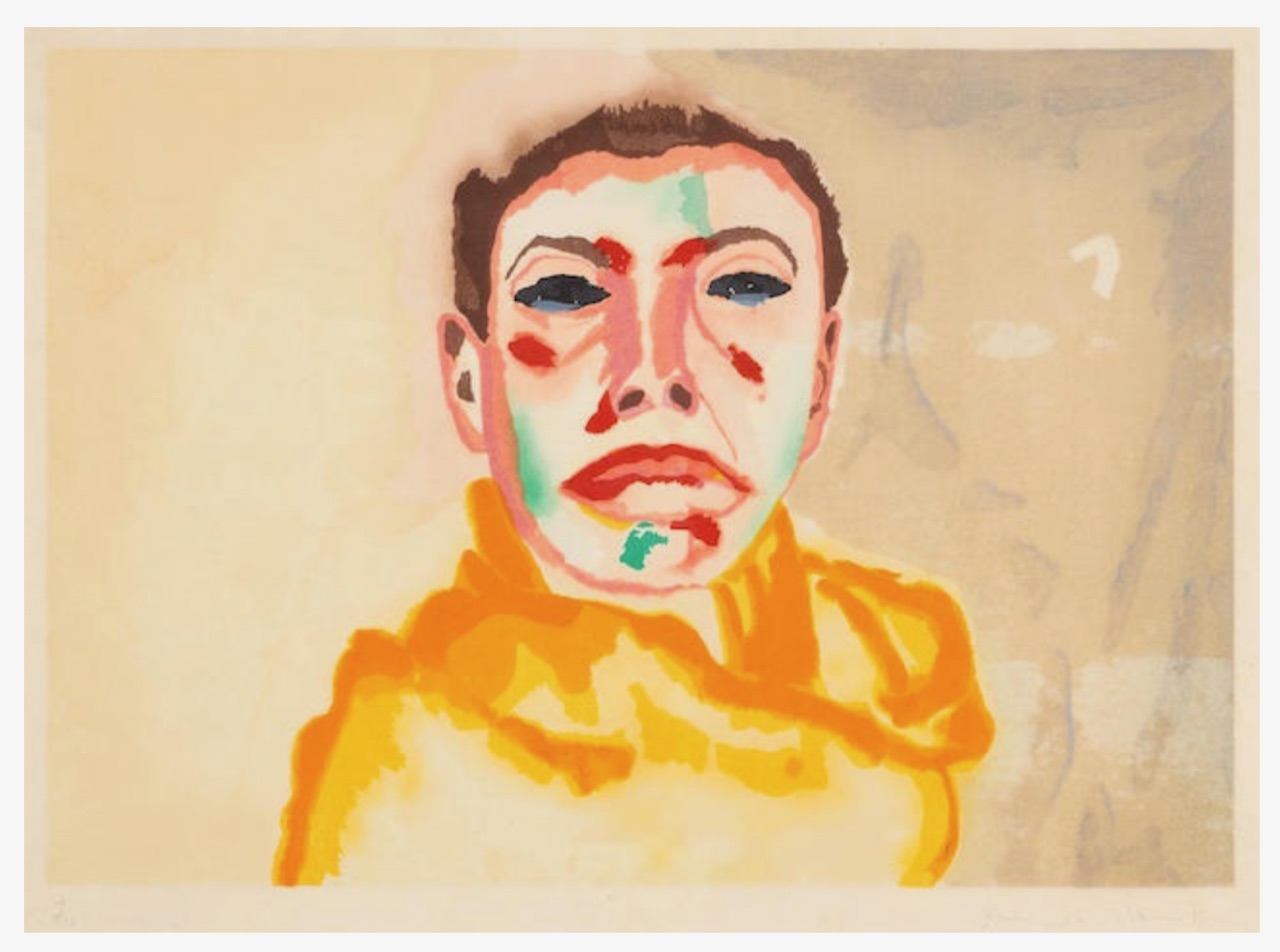 I  (Met.pg., 50) by Francesco Clemente