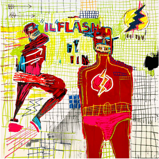 Flash in Naples, 2022, Jean-Michel Basquiat, Hamilton-Selway Fine Art