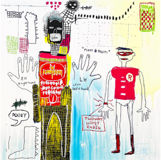 Piano Lesson, 2022, Jean-Michel Basquiat, Hamilton-Selway Fine Art