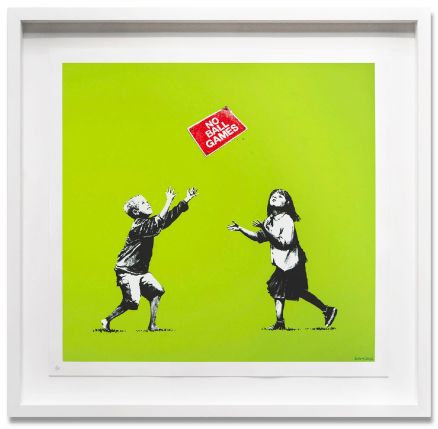 No Ball Games, 2009, Banksy