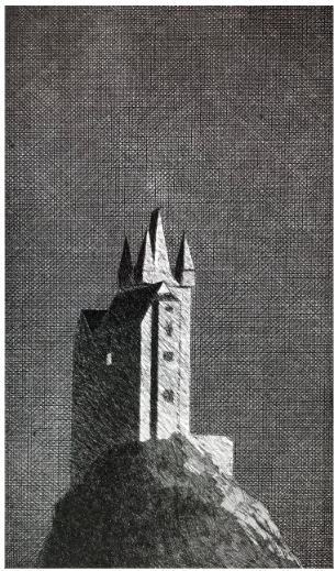 The Haunted Castle (from Six Fairy Tales from the Brothers Grimm), 1969, David Hockney