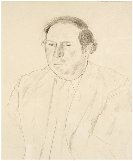 Gene Baro, 1969, David Hockney