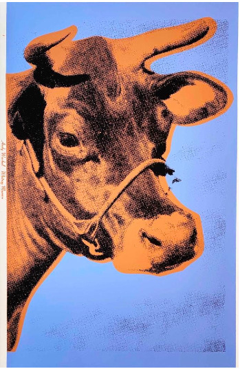 Cow, 1971, Andy Warhol