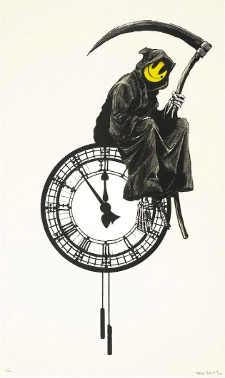 Grin Reaper, 2005, Banksy