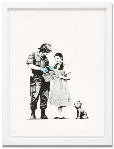 Stop and Search, 2007, Banksy