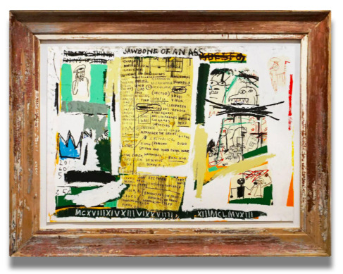 Jawbone of an Ass, 2005, Jean-Michel Basquiat