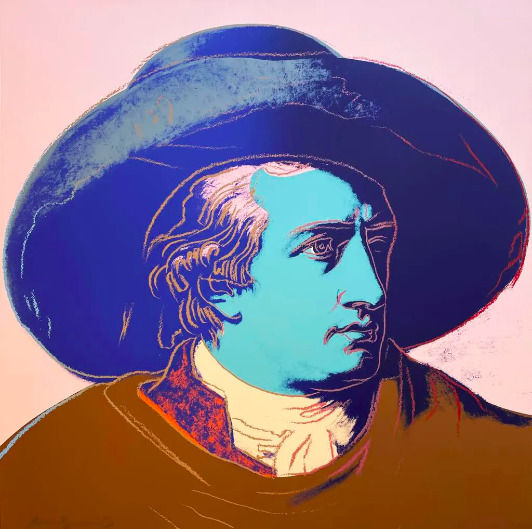 Goethe II, 1982, Andy Warhol