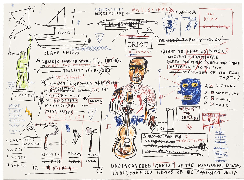 Undiscovered Genius, 2019, Jean-Michel Basquiat, Taglialatella Galleries