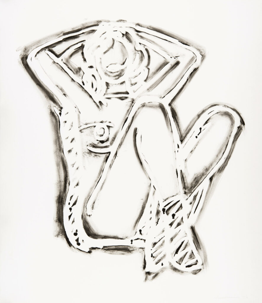 Rosemary Sitting Straight Up, 1990, Tom Wesselmann