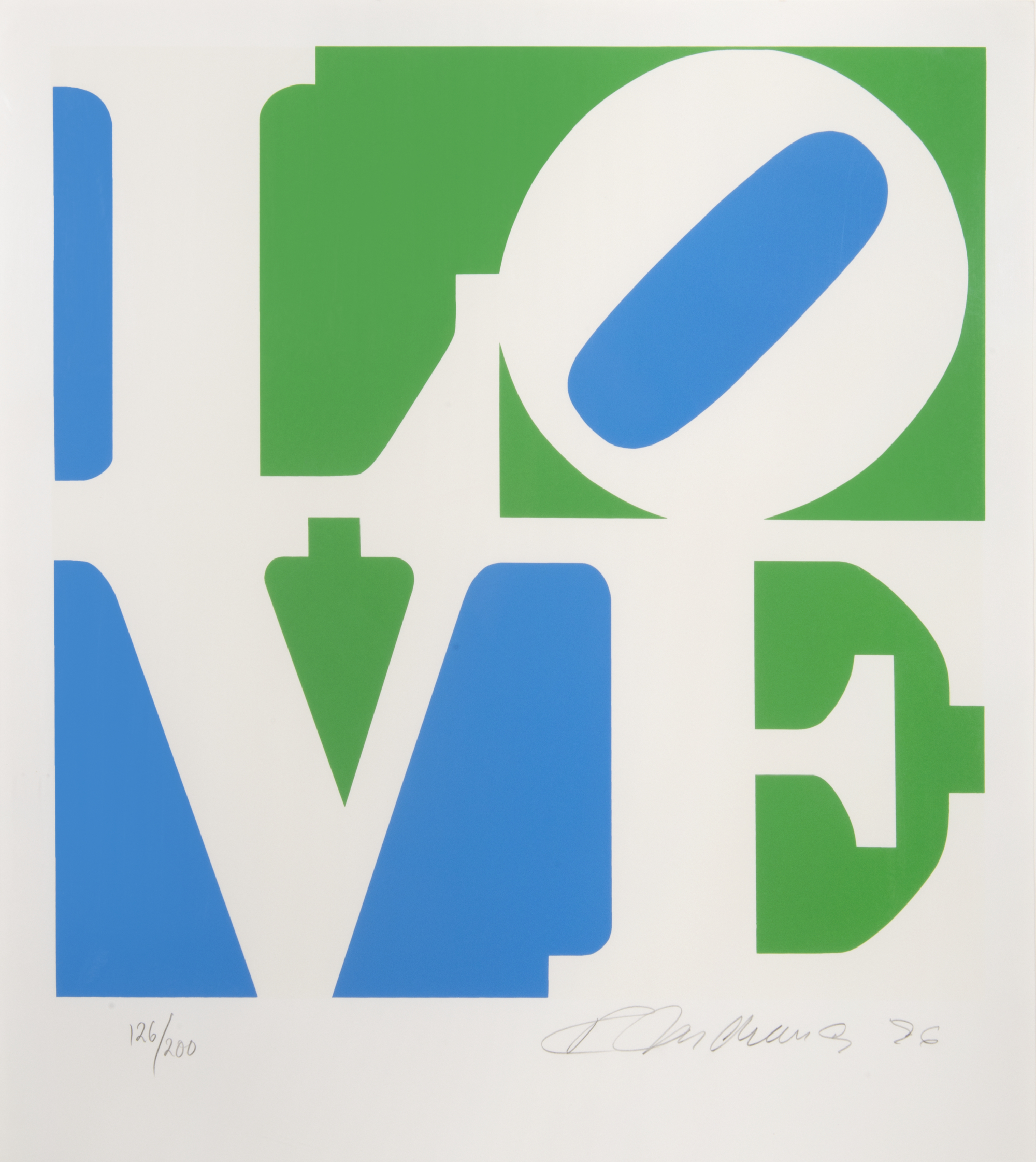 Love from The Book of Love by Robert Indiana