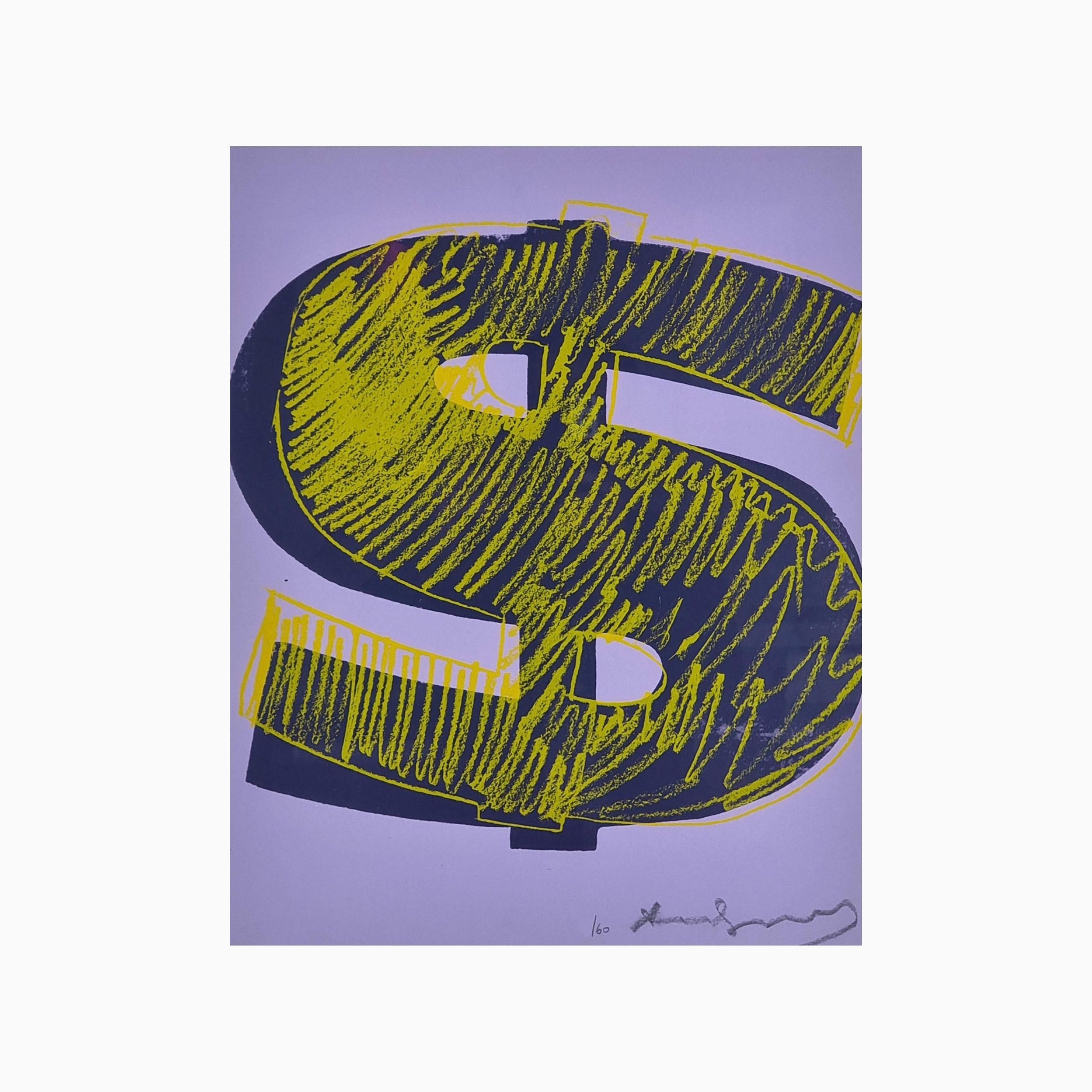 Dollar Sign (F. & S. II.276) by Andy Warhol