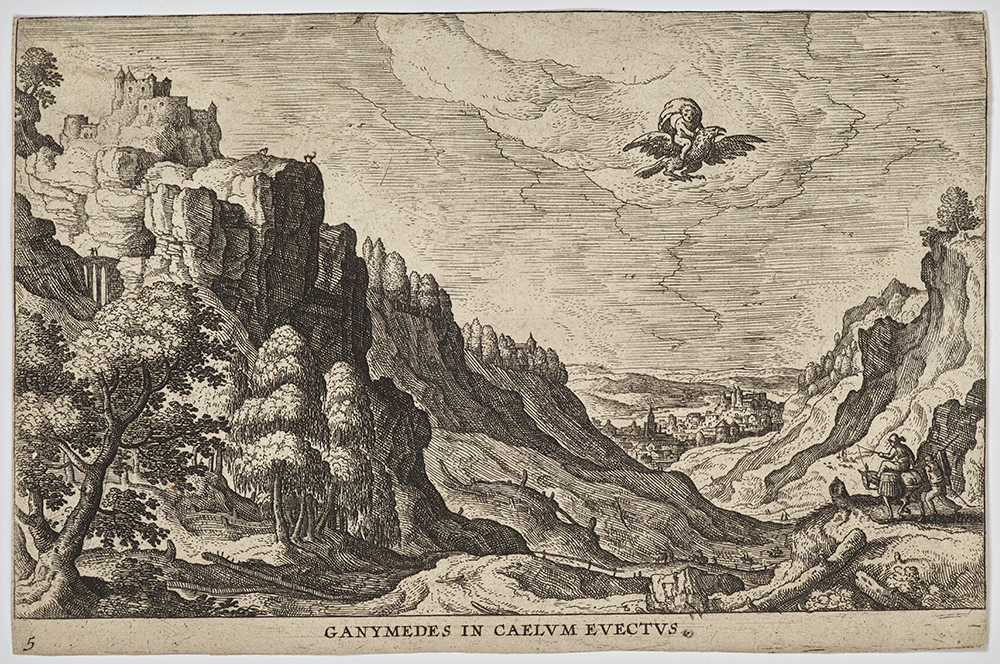 Ganymedes in caelvm evectvs by Hans Bol