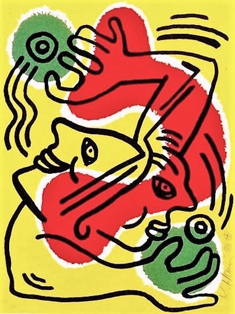 International Volunteer Day by Keith Haring