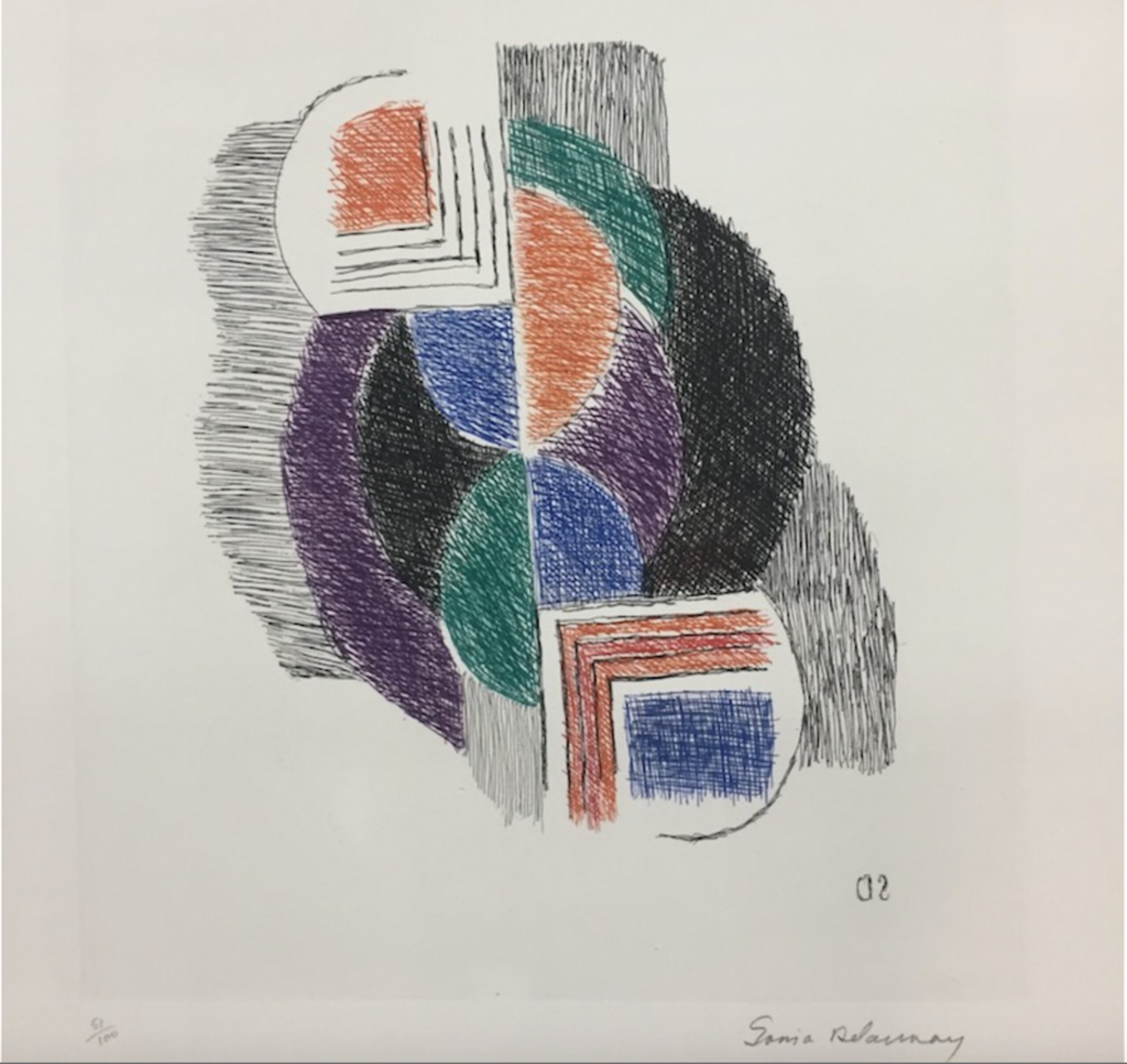 Composition by Sonia Delaunay