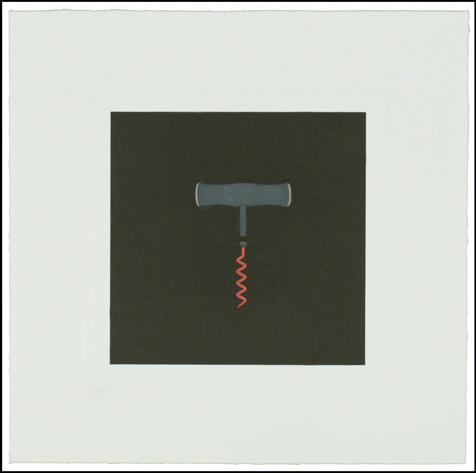 The Catalan Suite I – Corkscrew by Michael Craig-Martin