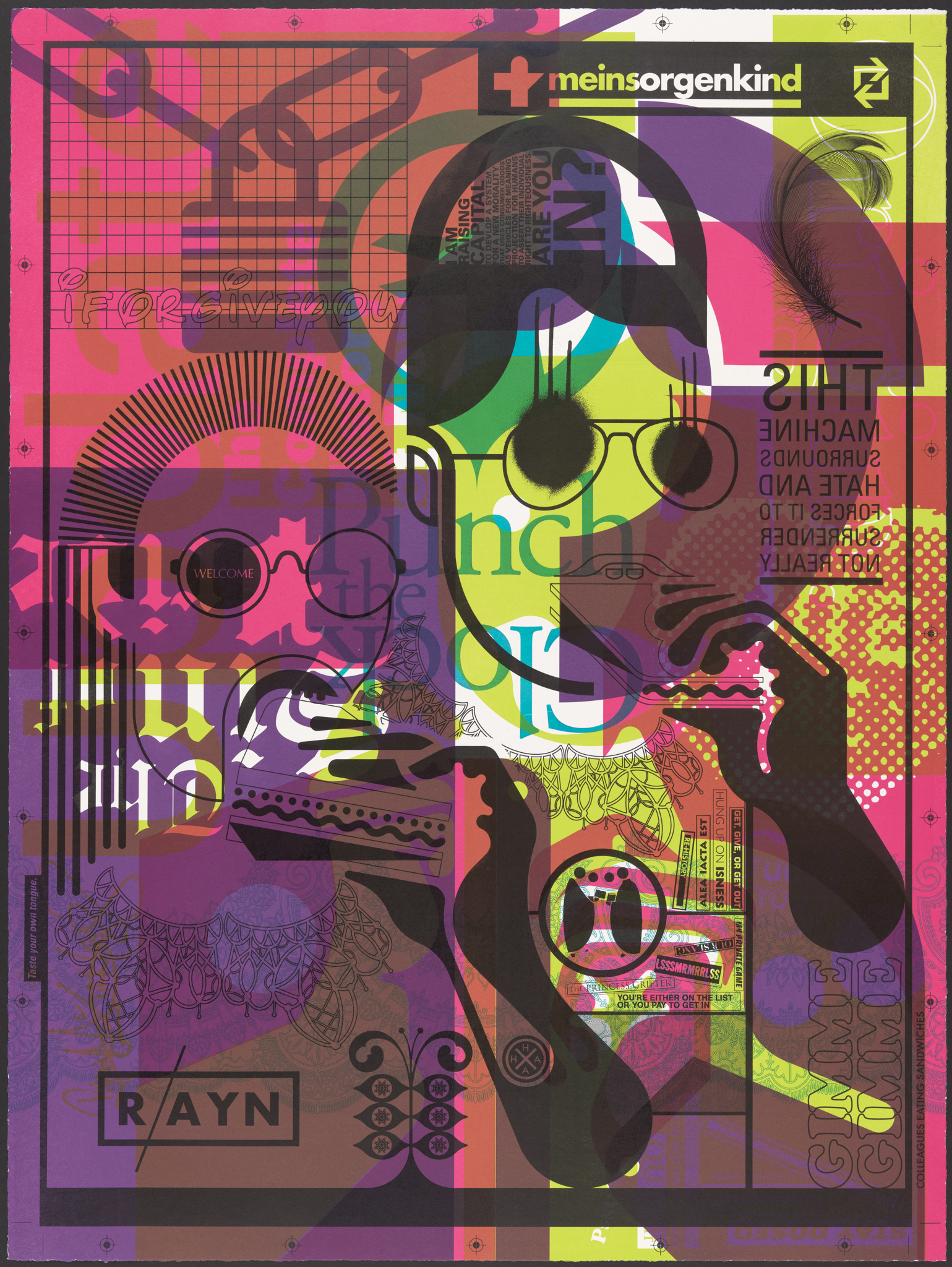 Makeready #16 by Ryan McGinness