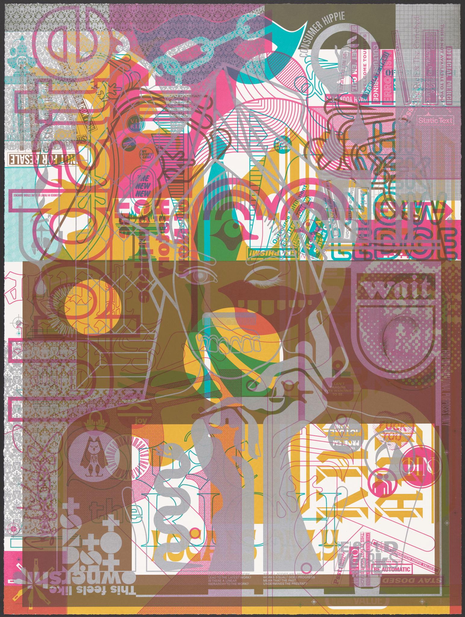 Makeready #41 by Ryan McGinness